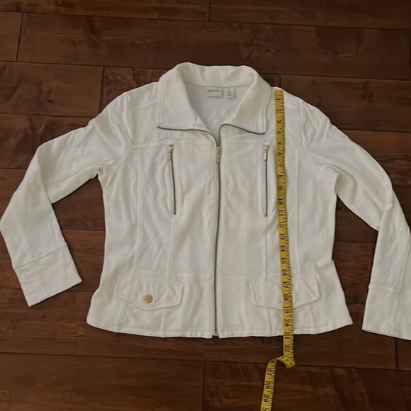 ZENERGY by Chicos Sylvia Knit Hardware Jacket - Picture 7 of 12